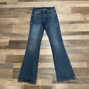 GAP Denim Women's Jeans Perfect Boot Cut Denim Casual 26 Short Blue